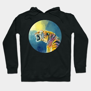 Shine Fearlessly - Tiger portrait Hoodie